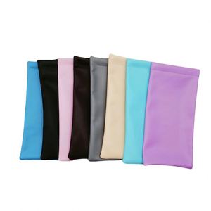 Estuche de Gafas de Sol Personalizado, Portátil, de Cuero PU Gris, con Protección Contra la Humedad, con Logotipo Personalizado, para Regalo - Product Image 4