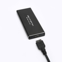 Casing SSD M2, Casing Hard Disk, Adaptor USB3.0 Micro-B ke M.2 NGFF, Kotak Hard Drive Eksternal HDD, Enclosure SSD, Casing SSD M.2