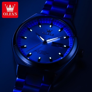 Reloj de Cuarzo para Hombre Multifunción Personalizado de Marca Novedosa de Venta Directa de Fábrica OEM 9907 con Correa de Acero Inoxidable - Product Image 3