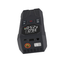 12V Digital Display Wireless Cordless Car Air Tyre Compressor Tire Inflator Tire Pressure Monitor Emergency Light Plastic