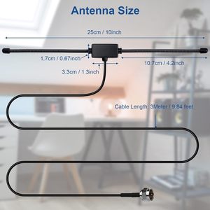 Récepteur de système de musique stéréo domestique avec <span class=keywords><strong>antenne</strong></span> <span class=keywords><strong>radio</strong></span> FM intérieure, connecteur SMA, longueur de câble de 3 m ou 5 m, <span class=keywords><strong>antenne</strong></span> TV - Product Image 6