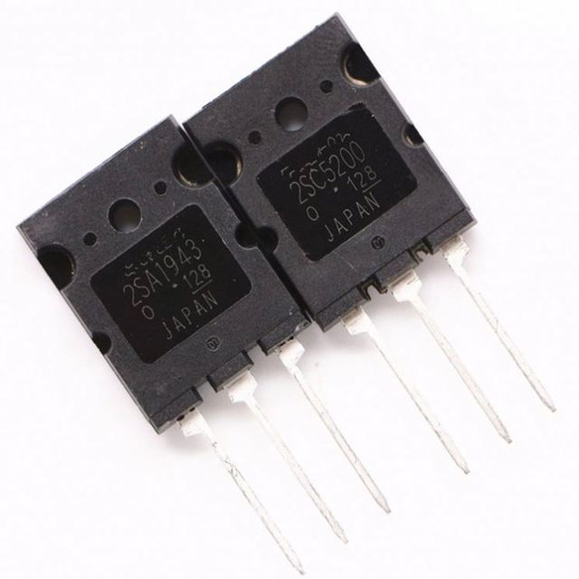Audio amplifier transistor 2SA1943 & 2SC5200 A1943 C5200