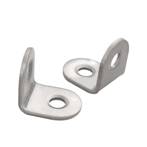 Soporte de ángulo de acero inoxidable, soporte de estante en forma de L de 90 grados, conector de esquina para muebles, muebles duraderos para el hogar - Product Image 2