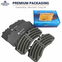 Plaquettes de frein à air pour essieu de semi-remorque, remplacement personnalisé, fabricant, fournisseur, exportation Chine, commande en gros
