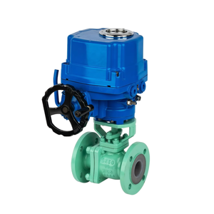 Hot Selling Origina OEM 1/2-14 Inch Carbon Steel PTFE <b>Sealed</b> Pneumatic Ball Valve Flanged Connection for Petro-chemical Industry - Product Image 3
