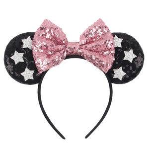 Adorables Diademas de Estrella para Niñas Accesorios para el Cabello de Moda Sencilla para Bebés Nuevas Cintas para el Pelo con Purpurina Elegantes para Niños - Product Image 6