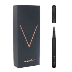 Set di penne stilografiche di lusso dal Design unico professionale <span class=keywords><strong>penna</strong></span> <span class=keywords><strong>con</strong></span> logo inciso personalizzato <span class=keywords><strong>penna</strong></span> stampata <span class=keywords><strong>con</strong></span> <span class=keywords><strong>nome</strong></span> regalo - Product Image 1