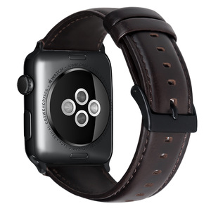 Correa de cuero para <span class=keywords><strong>Apple</strong></span> Ultra 2 49mm 10 9 <span class=keywords><strong>7</strong></span> 8 3 4 5 6 SE 44mm 40mm Correa 38 42mm Serie Hombres Banda de alta calidad 45mm 41mm - Product Image 3