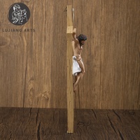 Croix murale de jésus Christ, décoration murale religieuse en résine, pour la maison, cadeau de pâques