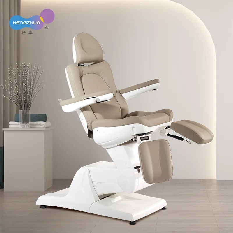 Nuovo stile regolabile salone di lusso Spa elettrico podiatria sedia massaggio ciglia letto di bellezza
