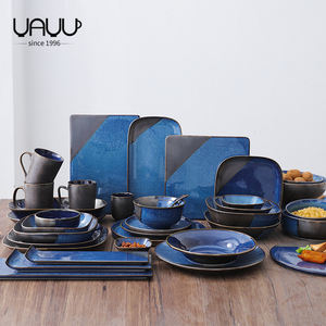 <span class=keywords><strong>Vaisselle</strong></span> de restaurant en <span class=keywords><strong>porcelaine</strong></span> bleu glacé, ensemble 2008, nouveau design, vente en gros, <span class=keywords><strong>vaisselle</strong></span> de restaurant - Product Image 1