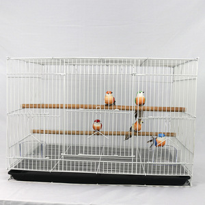 Hayvan evcil hayvan taşıyıcı tipi ve stoklanan Metal malzeme toptan lüks kuş kafesleri - Product Image 2