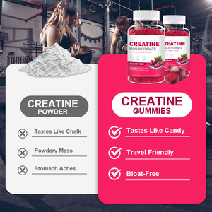 Gummies de créatine monohydrate personnalisées Renforcez les compléments alimentaires pour adultes - Product Image 4