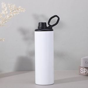 20oz Sublimation Straight Mug 304 Steel Vacuum Picnic Fitness Blank Thermal <b>Press</b> Cup Wholesale - Product Image 6