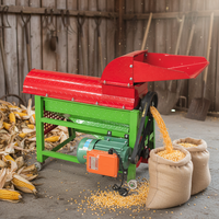 Décortiqueuse de maïs automatique intelligente Fuyu Blue Small Medium Harvest Sheller 220V avec garantie de 4 ans pour la décorticage et le broyage du maïs à usage domestique et en jardin