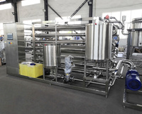 Pasteurisateur tubulaire automatique pour lait 1000 l/h, machine de pasteurisation automatique 800 1000 litres, stérilisateur tubulaire UHT 1000 l/h à vendre