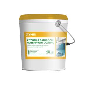 Revestimiento Impermeable para Cocina y Baño QYM, 10 kg, a Base de Cemento, Pintura de Polímero de Alta Adhesión, Revestimiento Líquido para Pintar con Brocha - Product Image 1