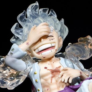 Huayi <span class=keywords><strong>Gear</strong></span> <span class=keywords><strong>5</strong></span> luffy แอ็กชันฟิกเกอร์ตัวการ์ตูนตุ๊กตาของขวัญอนิเมะลูฟี่ - Product Image 3