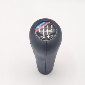 Car Gear <b>Knob</b> Leather Manual 6-Speed 5-Speed <b>Shift</b> Lever For Bmw E36 E46 - Product Image 3