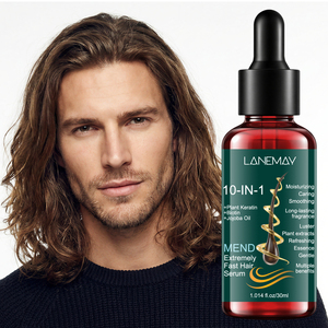 Sérum capillaire démêlant personnalisable en gros pour cheveux longs, facilite le peignage, restaure l'hydratation, renforce et prévient les pointes fourchues, lisse les frisottis - Product Image 5