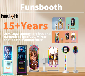 Miroir photo intelligent de 43 pouces avec caméra et imprimante Hiti pour cabine photo - Product Image 4