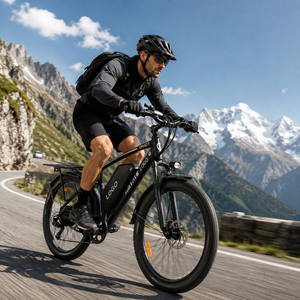 Vélo électrique 27,5 pouces 750W Batterie 48V27AH Autonomie 108 km Vélo de route électrique Vélo de randonnée 50 mph - Product Image 1
