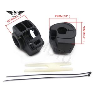 Para Harley Davidson FLHTCU FLHTCUI FLHTK Road King FLHRCI FLHR, carcasa de botón para motocicleta, interruptor de Control, cubierta de encendido y apagado - Product Image 3