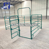 Panneaux galvanisés soudés pour bétail Cour de bétail Chèvre Mouton Panneaux de cheval Panneau de fer portable Ferme Latte Ranch Clôture Garde-corps Clôture
