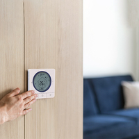 Contrôleur de température mural Beca BHT-800, écran tactile programmable, thermostat intelligent WiFi pour hôtel, appartement, hydronique