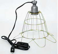 Lampe chauffante agricole en aluminium de qualité supérieure, performance stable, montage facile, pour l'élevage de volailles, de porcs et d'animaux.