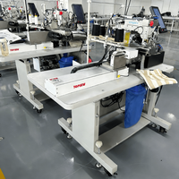 Máquina de Coser Automática TS-816 para Dobladillos de Pantalones, Máquina de Coser Industrial para Ropa Interior, Calzoncillos, Bóxers