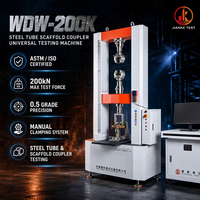 Mesin Uji Universal Servo 200kN untuk Tarikan, Tekan, Tekuk, Sambungan Perancah & Plastik, Kontrol Digital Closed-Loop