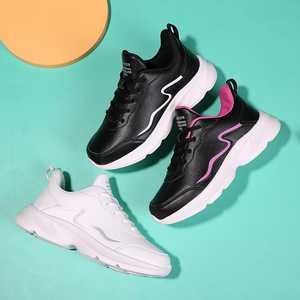 Delle Donne di modo <span class=keywords><strong>Scarpe</strong></span> Da Ginnastica di Sport A Piedi <span class=keywords><strong>Scarpe</strong></span> Da Jogging Nero Bianco Rosa - Product Image 4