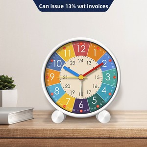 Reloj Despertador <span class=keywords><strong>de</strong></span> Escritorio Silencioso con Diseño <span class=keywords><strong>de</strong></span> Dibujos Animados para Estudiantes, Reloj Despertador para Niños para Dormitorio, Sala <span class=keywords><strong>de</strong></span> Estar, Relojes Digitales y Analógicos - Product Image 3