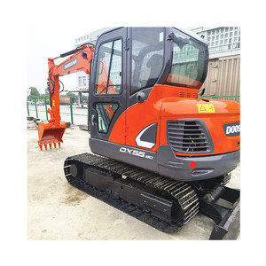 รถขุดมือสอง Doosan DX55 รถขุดขนาดเล็ก อุปกรณ์เคลื่อนย้ายดิน เครื่องจักรขุดดิน Doosan รถขุดขาย - Product Image 6