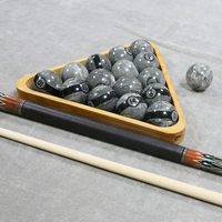 Xmlinco – jeu de balles de billard populaire 2-1/4 pouces, 16 balles pour Tables de piscine professionnelles, accessoire de billard