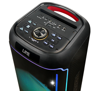 Vente chaude Super Bass 6.5 pouces Subwoofer Haut-parleur 40W Haut-parleur karaoké avec micro Haut-parleur personnalisé Système de karaoké Son