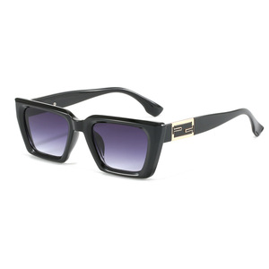 Wholesale Fashion Men's and Women's Outdoor Tourism Beach Color Square <b>Large</b> <b>Frame</b> Sunglasses - Product Image 1