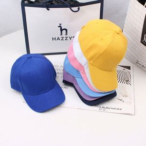 Wholesale in Stock Unisex Solid Color Curved Brim Blank <b>Plain</b> Cheap <b>Baseball</b> <b>Cap</b> Hat Promotional - Product Image 3