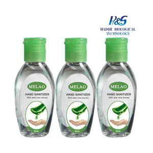 Effektive hemmt 99.99% bakterien 75% alkohol gel desinfectante einweg ethanol instant hand sanitizer