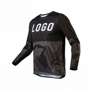 Jersey <span class=keywords><strong>de</strong></span> <span class=keywords><strong>Ciclismo</strong></span> Personalizado <span class=keywords><strong>de</strong></span> Manga Larga para Motociclismo <span class=keywords><strong>de</strong></span> Montaña, Diseño <span class=keywords><strong>de</strong></span> Carreras, Transpirable, Sublimado, para MTB, Descenso y Motocross, para <span class=keywords><strong>Hombre</strong></span> - Product Image 2