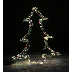 2025 nouveau extérieur <span class=keywords><strong>LED</strong></span> cadre en acier <span class=keywords><strong>ruban</strong></span> noël vacances décor Motif chiffres élégant nouveau <span class=keywords><strong>LED</strong></span> guirlandes lumineuses - Product Image 2