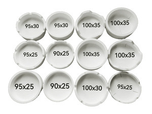 Plateau de frittage de billes en céramique d'alumine pour couronnes dentaires Compatible avec les fours à zircone Support réutilisable de haute stabilité - Product Image 4