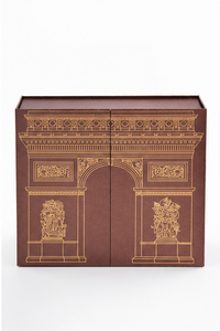 Caja de Calendario de Adviento Personalizada con 12 Cajones, Cartón Rígido, Estampado en Lámina Dorada, Tiradores para Regalos de Belleza - Product Image 2