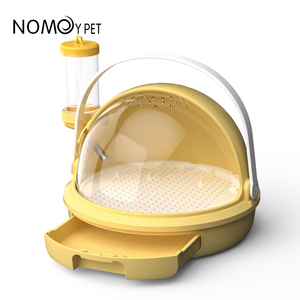 Boîte de transport pour hamster NOMOY PET, couleur <span class=keywords><strong>vert</strong></span>, bleu, jaune, avec bouteille d'eau - Product Image 5