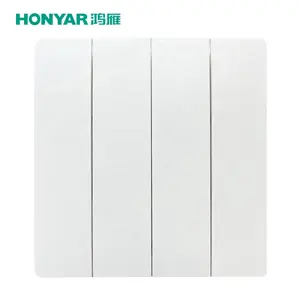 Honyar UK United Arab Emirates Saudi Arabia Home Wall Electrical PC Panel Thin Wall Switches