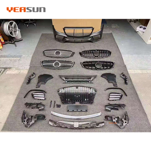 Rejilla de difusor de parachoques delantero y trasero para coche, accesorios para automóvil, Clase E W213 E63, LCI, para Sport Sedan, <span class=keywords><strong>Mercedes</strong></span> 2016, <span class=keywords><strong>2017</strong></span>, 2018, 2019 - Product Image 3