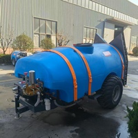 Pulvérisateur d'orchard haute pression de 3000 L remorqué par un tracteur