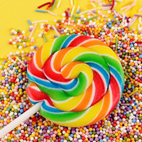 Boîte de 48 sucettes tournantes enrobées de bonbons durs aromatisés aux fruits, 25g, pour la Fête des Enfants, export