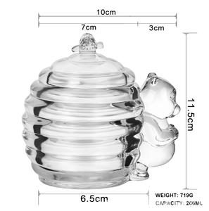 Caramelo frascos de vidrio al por mayor árbol de Navidad en forma agradable tarro de caramelo - Product Image 5